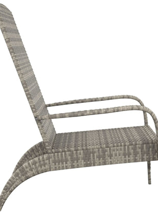 Tuinstoel Adirondack Poly Rattan