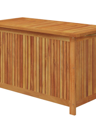 Tuinbox met wieltjes 90x50x58 cm massief acaciahout