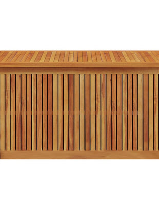 Tuinbox met wieltjes 113x50x58 cm massief acaciahout