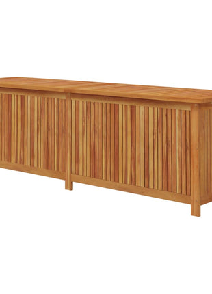 Tuinbox met wieltjes 150x50x58 cm massief acaciahout