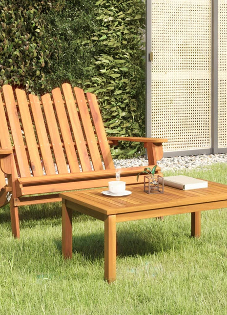2-Delige Loungeset Adirondack Massief Acaciahout Naturel