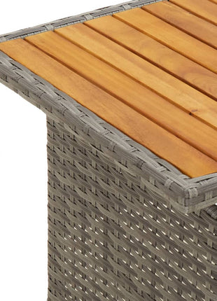 Loungeset Met Kussens Poly Rattan