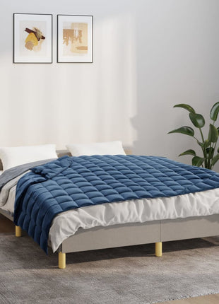 Verzwaringsdeken Stof Blauw
