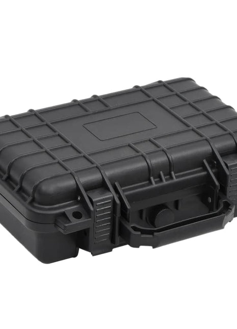 Flightcase draagbaar 30x22x10 cm PP zwart