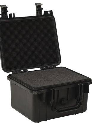 Flightcase draagbaar 27x25x18 cm PP zwart