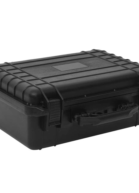 Flightcase draagbaar 47x36x18 cm PP zwart