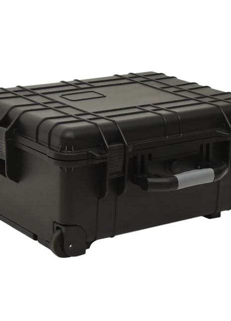Flightcase op wieltjes 58x45x27 cm PP zwart