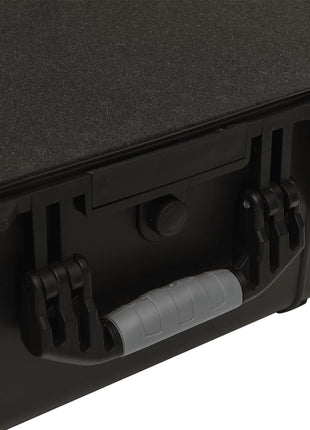 Flightcase op wieltjes 58x45x27 cm PP zwart