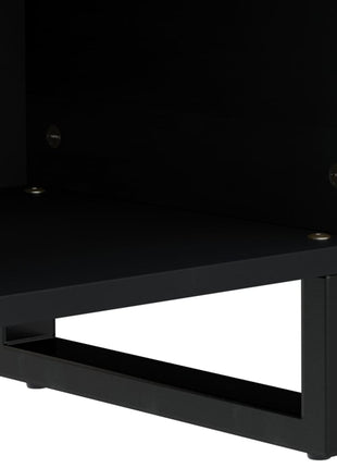 Tv-Meubel 80X33X46 Cm Massief Acaciahout En Bewerkt Hout