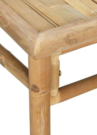 2-Delige Loungeset Met Kussens Bamboe