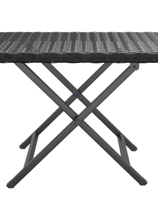 Tafel Inklapbaar 45X35X32 Cm Poly Rattan