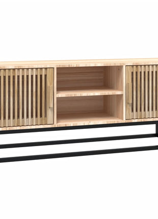 Tv-Meubel 105X30X45 Cm Bewerkt Hout En Ijzer