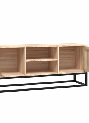 Tv-Meubel 105X30X45 Cm Bewerkt Hout En Ijzer