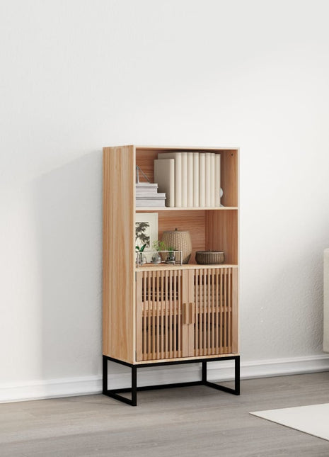 Hoge Kast 60X35X125 Cm Bewerkt Hout