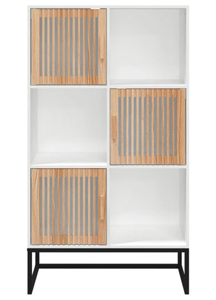 Hoge Kast 70X35X125 Cm Bewerkt Hout