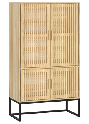 Hoge Kast 70X35X125 Cm Bewerkt Hout