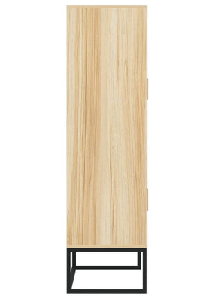 Hoge Kast 70X35X125 Cm Bewerkt Hout