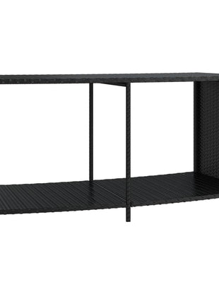 Opbergschappen 2 St Poly Rattan