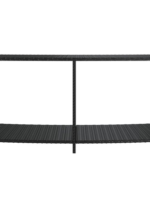 Opbergschappen 2 St Poly Rattan