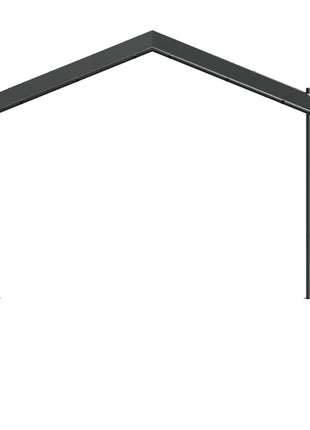 Tuinpaviljoen 3X3 M Staal En Stof Antracietkleurig