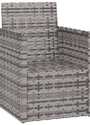 Tuinstoel Met Kussens Poly Rattan