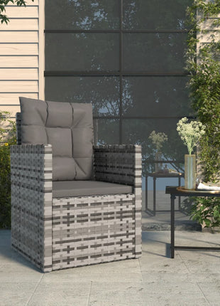 Tuinstoel Met Kussens Poly Rattan