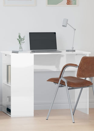 Bureau 100X55X75 Cm Bewerkt Hout
