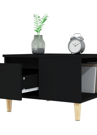 Salontafel 55X55X36,5 Cm Bewerkt Hout