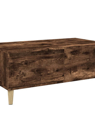 Salontafel 90X50X36,5 Cm Bewerkt Hout Kleurig