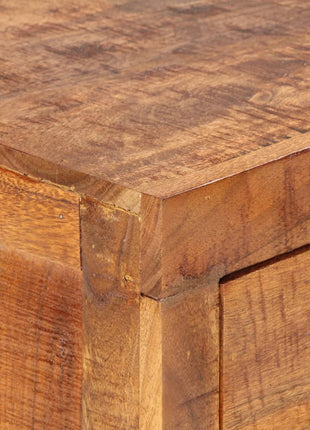 Wandtafel 120X32X80 Cm Massief Ruw Acaciahout