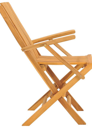 Tuinstoelen inklapbaar 2 st 61x67x90 cm massief teakhout