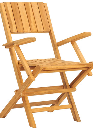 Tuinstoelen inklapbaar 2 st 55x61x90 cm massief teakhout