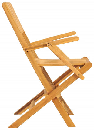Tuinstoelen inklapbaar 2 st 55x61x90 cm massief teakhout