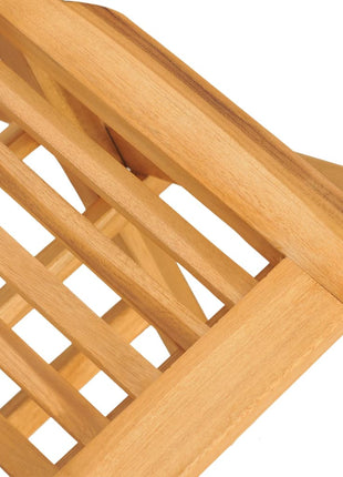 Tuinstoelen Inklapbaar 47X62X90 Cm Massief Teakhout