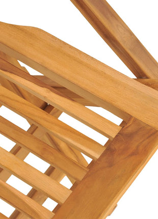 Tuinstoelen Inklapbaar 55X62X90 Cm Massief Teakhout