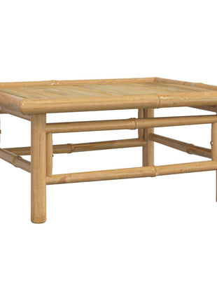 6-delige Loungeset met kussens bamboe taupe