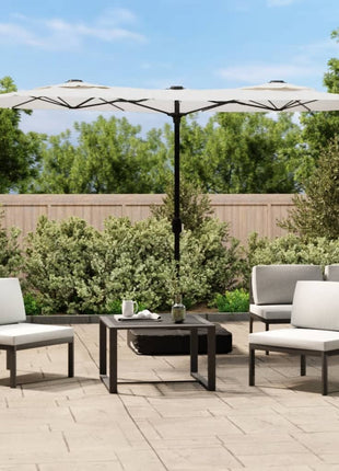 Parasol Dubbel Dak 316X145 Cm