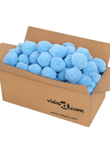 Zwembadfilterbal antibacterieel 700 g polyetheen blauw