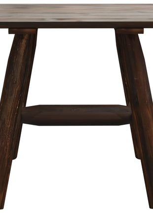 Bijzettafel 49X49X50 Cm Massief Vurenhout