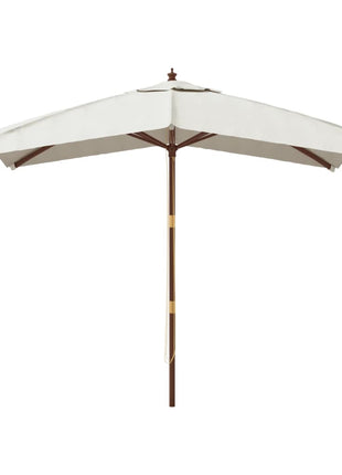 Parasol Met Houten Paal 300X300X273 Cm Kleurig