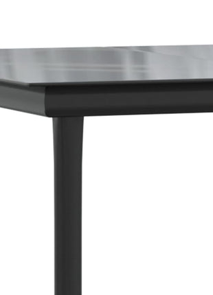 5-Delige Tuinset Poly Rattan Zwart