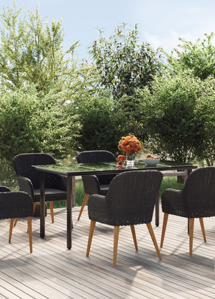 5-Delige Tuinset Met Kussens