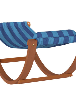 Hangmatschommel voor kinderen stof blauw gestreept