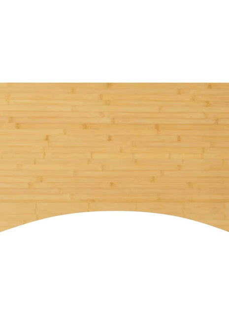 Bureaublad 80x40x2,5 cm bamboe
