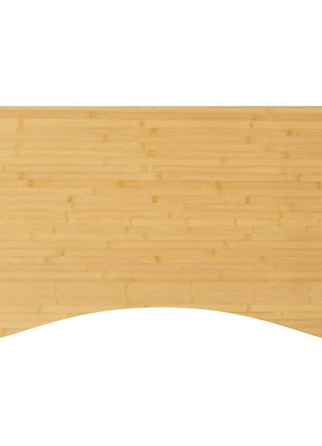 Bureaublad 100x60x2,5 cm bamboe