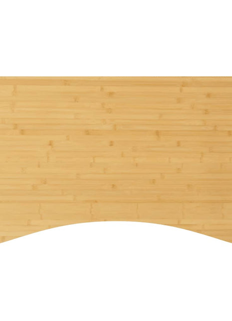 Bureaublad 110x60x4 cm bamboe