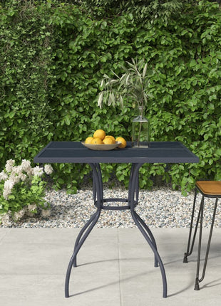 Tuintafel Staalgaas Antracietkleurig