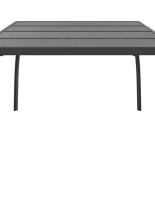 Tuintafel 200x100x72 cm staalgaas antracietkleurig