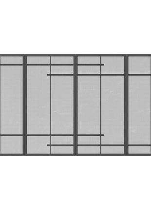 Tuintafel 200x100x72 cm staalgaas antracietkleurig