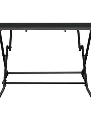 Tuintafel Inklapbaar Staalgaas Antracietkleurig